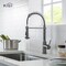 Kibi Aurora Single Handle Pull Down Kitchen Sink Faucet with Soap Dispenser C-KKF2003TT-KSD100TT - alternate 10